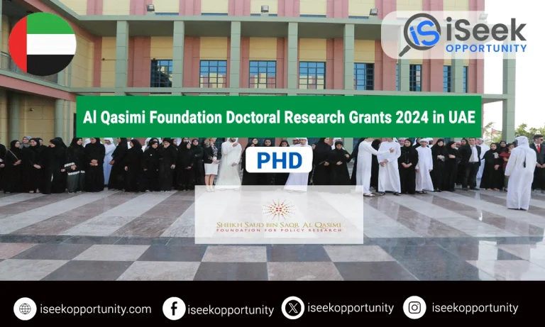 Al Qasimi Foundation Doctoral Research Grants for 2024 in the UAE